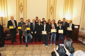 I premiati al premio giornalistico 2013