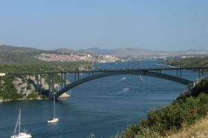 Sibenik vista dal ponte