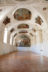 La sala del Capitolo del Convento di San Domenico Maggiore di Napoli 