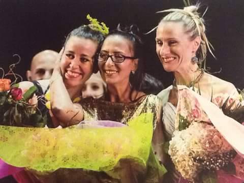 Con Diana Gargiulo, Mariella Romano
