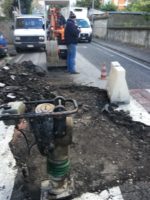 Il tratto di strada interessato