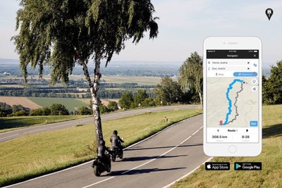 RISER PRO: calcolo del percorso intelligente per motociclisti