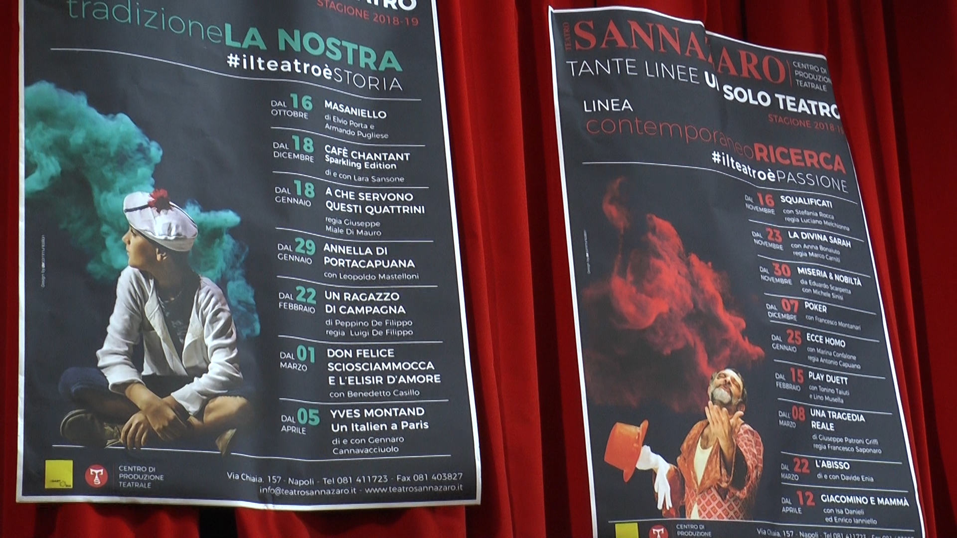 La nuova stagione del Teatro Sannazzaro