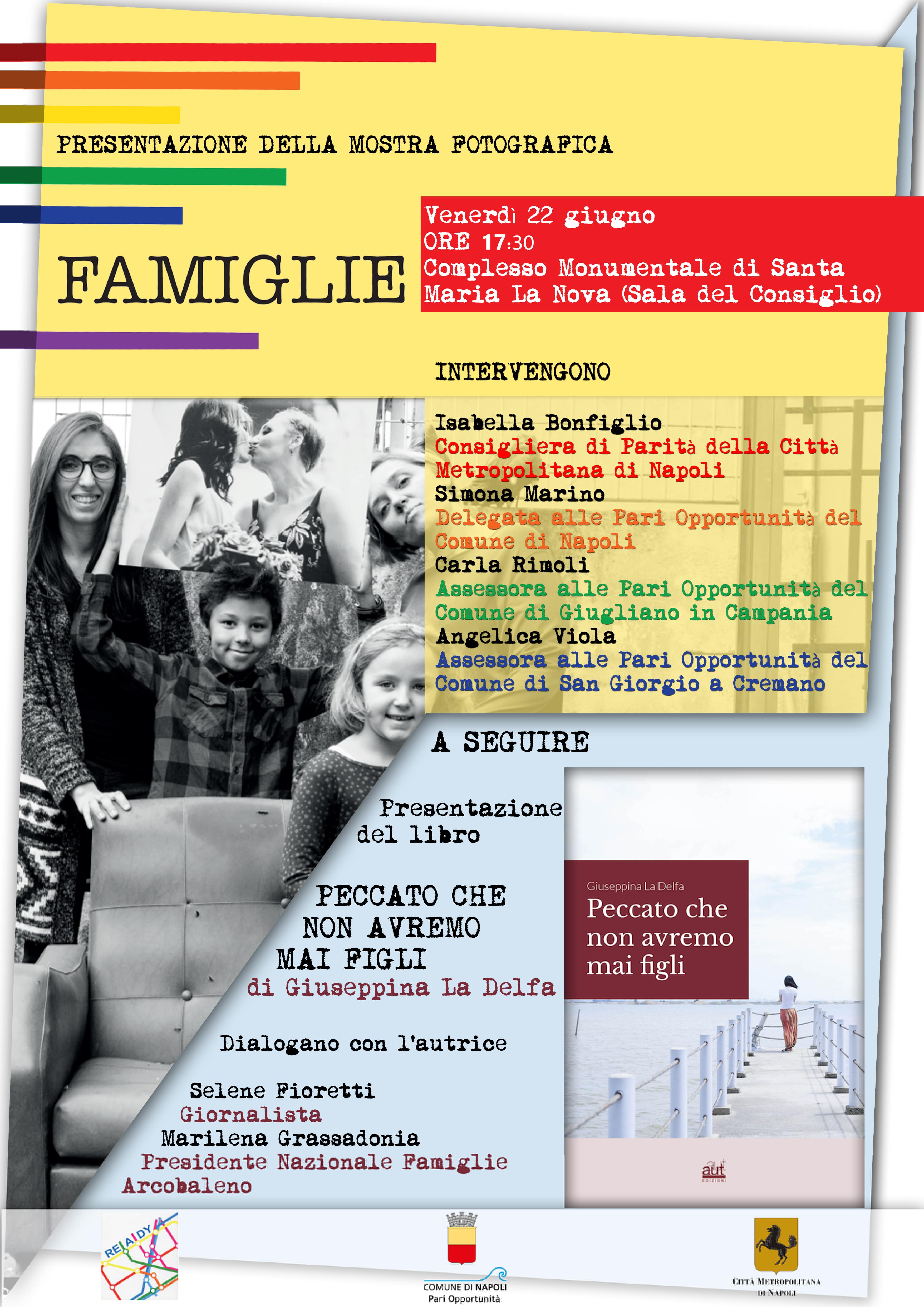 Vernissage Mostra Famiglie Arcobaleno Santa Maria La Nova