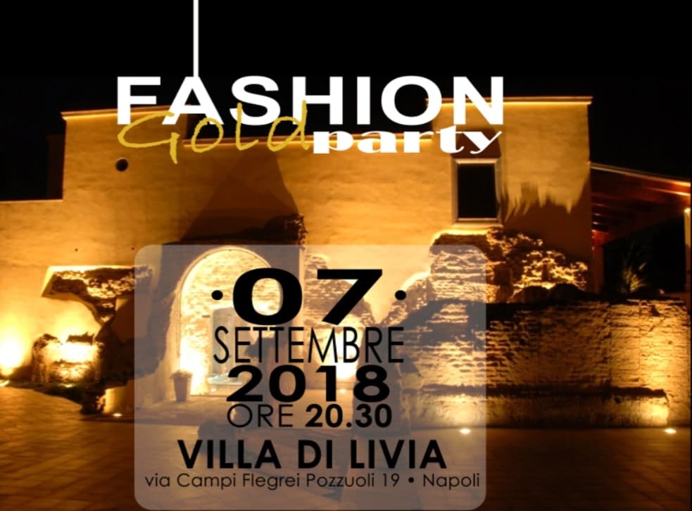 La sesta edizione del Fashion Gold Party