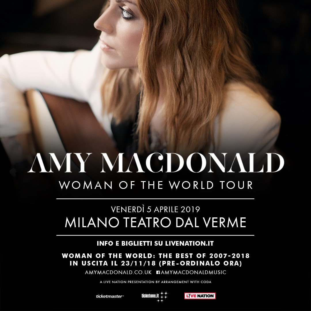 Amy Macdonald arriva in Italia con un imperdibile show