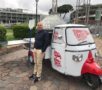 Napoli – Stella Rossa: l’apecar che sforna pizze a portafoglio nell’area vip 1