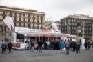 CINEBUS, fa tappa in piazza dei Martiri il primo festival cinematografico on the road