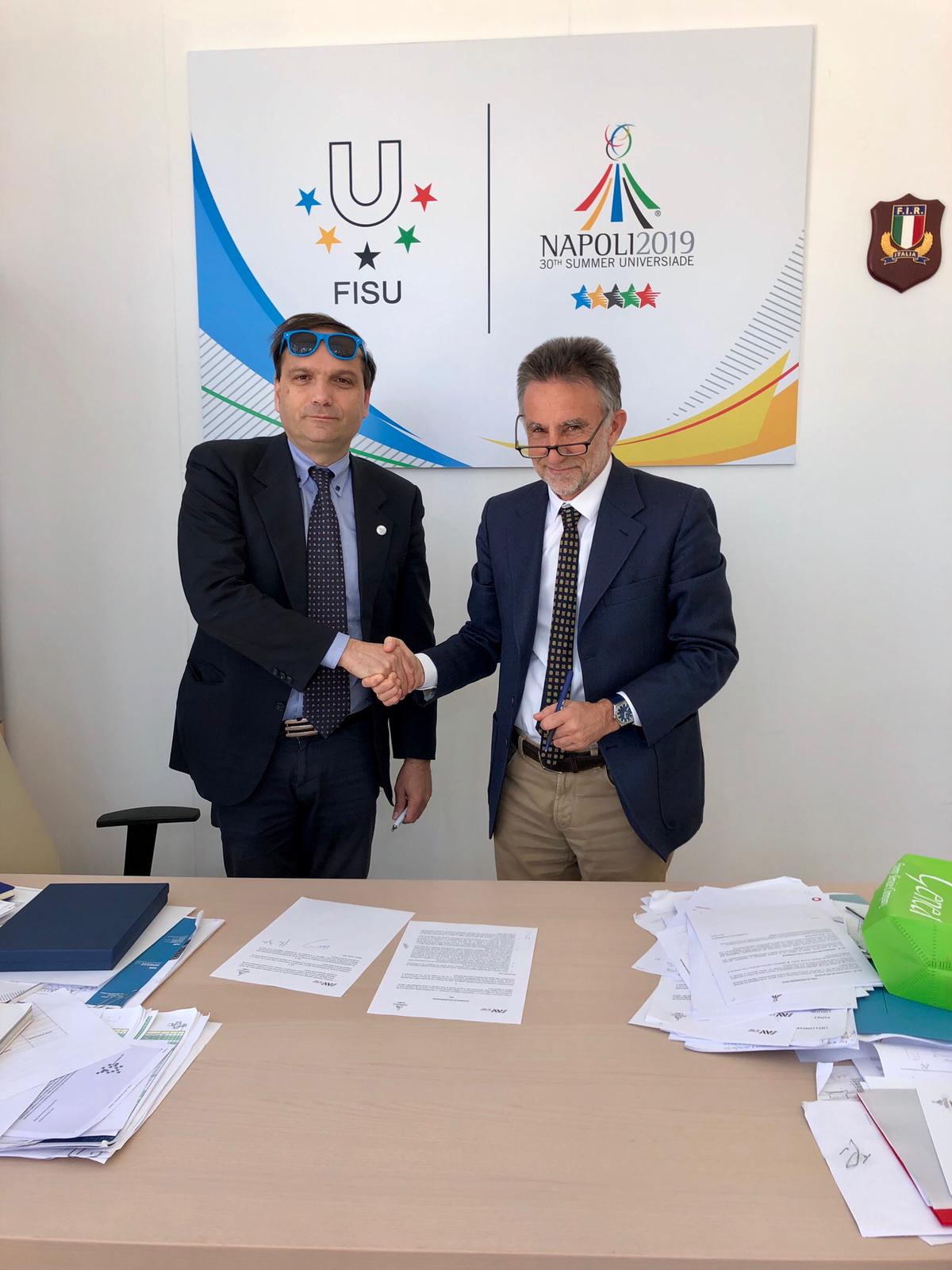 UNIVERSIADE, EAV AL FIANCO DI ARU PER LA PROMOZIONE DELL'EVENTO