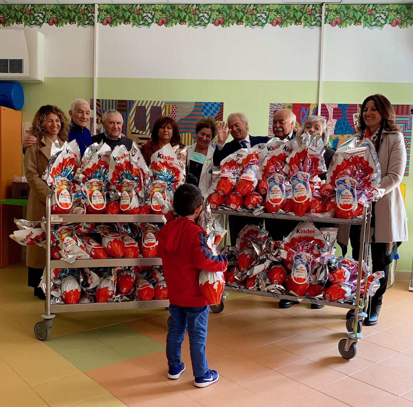 ANRC_donazione di Pasqua ai piccoli ammalati dagli imprenditori della nautica