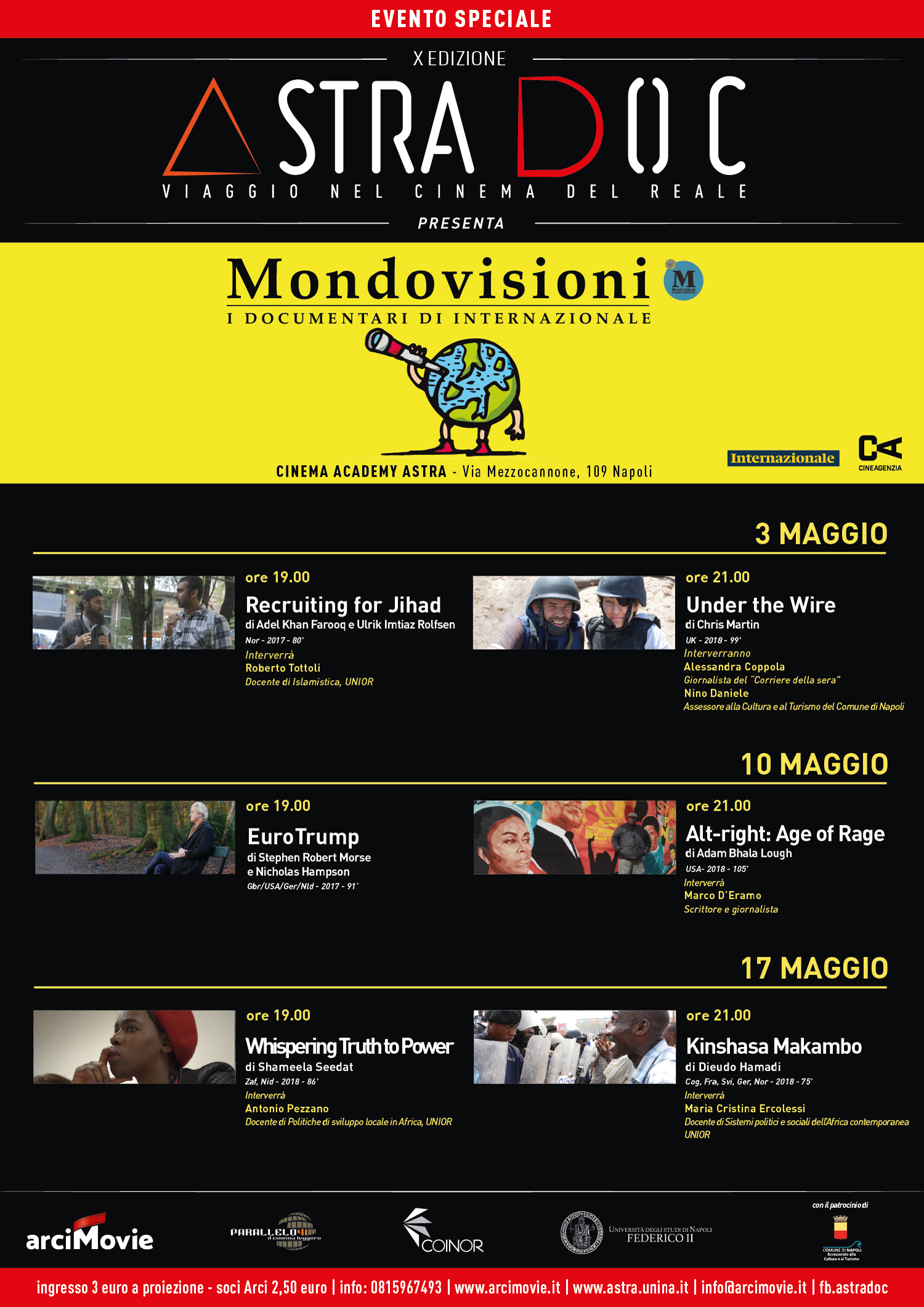 Astradoc ospita “Mondovisioni – I documentari di Internazionale”