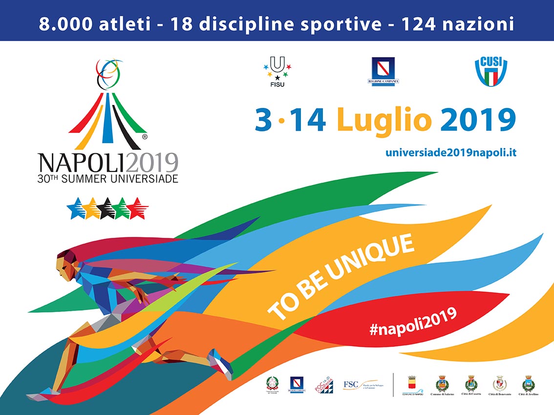 I COLORI DELL’UNIVERSIADE ARRIVANO IN CITTÀ 1