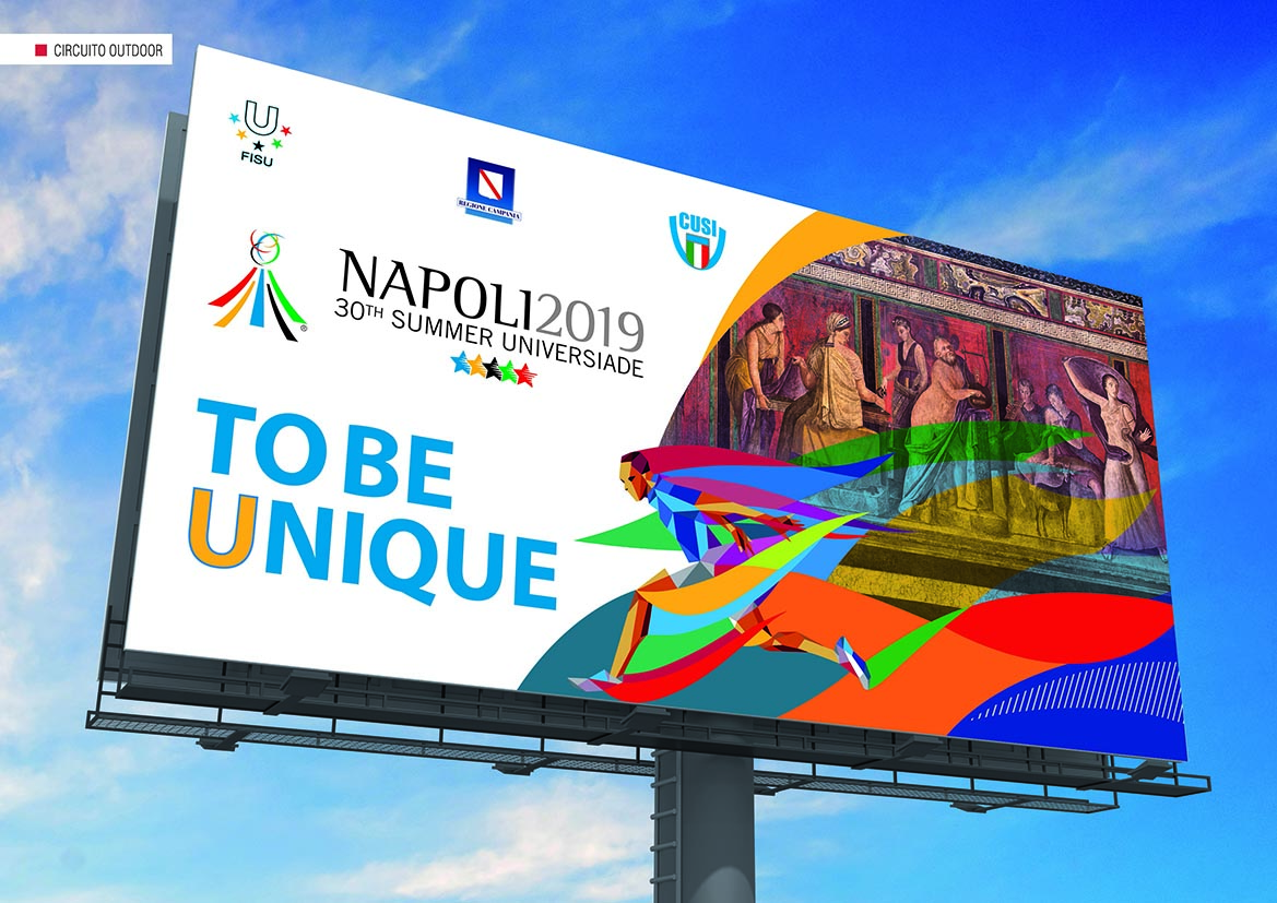 I COLORI DELL’UNIVERSIADE ARRIVANO IN CITTÀ