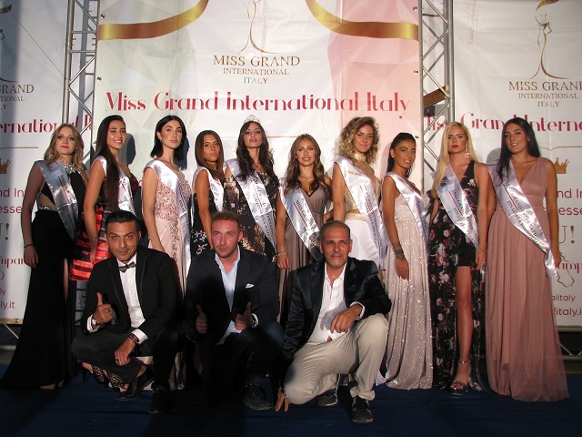 Miss GRAND INTERNATIONAL, PRIMA FINALISTA NAZIONALE LA NAPOLETANA DI POMPEI MIREA SORRENTINO