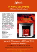 Alla libreria Raffaello a Napoli la spy story di Massimiliano Amatucci, “In nome del padre”