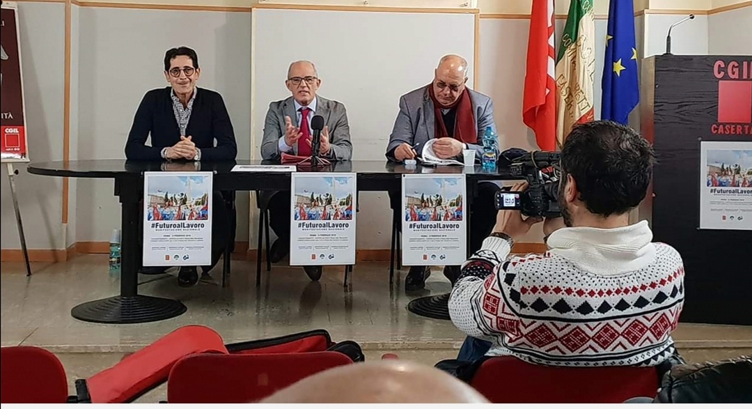 Caserta, Sindacati confederali: Richiesta di attivazione tavolo di confronto