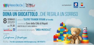 “Dona un giocattolo… che regala un sorriso”   XXII edizione 