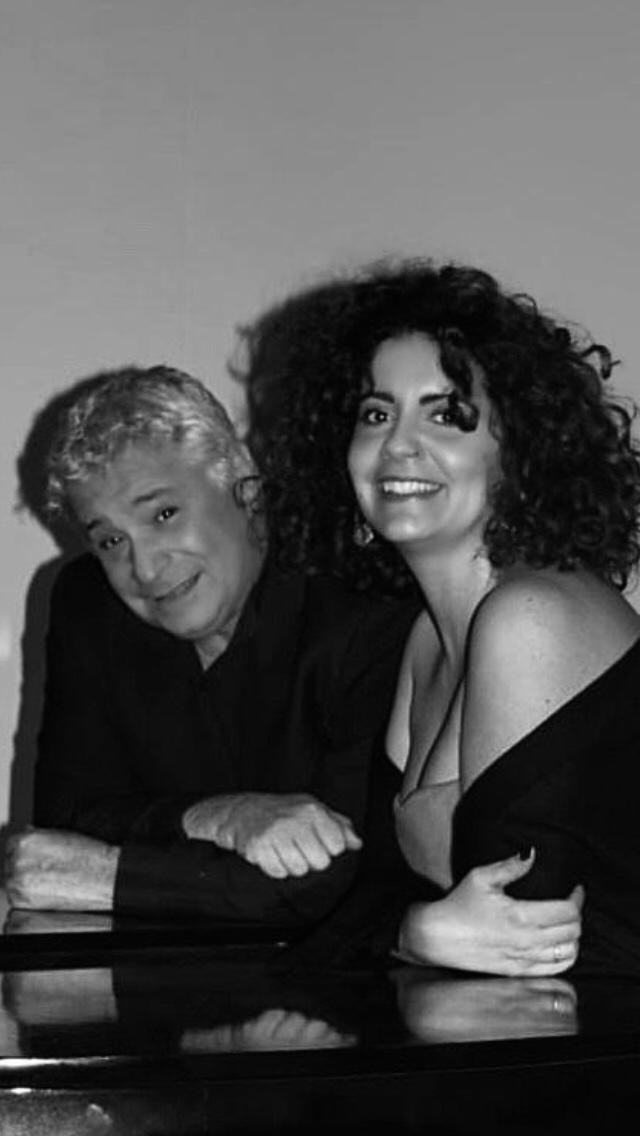Riccardo Canessa e Francesca Curti Giardina a Palazzo Cascella