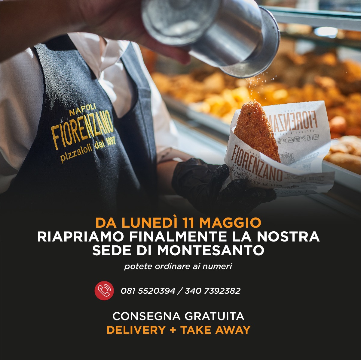 Pizzeria Fiorenzano 1897 - “Promozioni, sconti e sicurezza: così riapriamo per i nostri clienti”