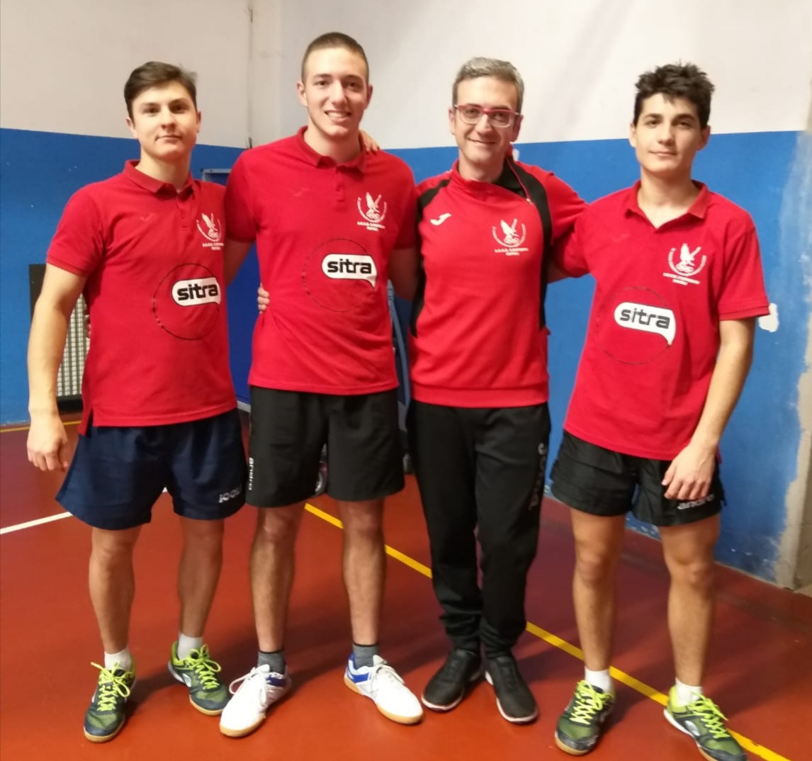 Tennistavolo: Sant’Espedito Napoli promosso in serie A1