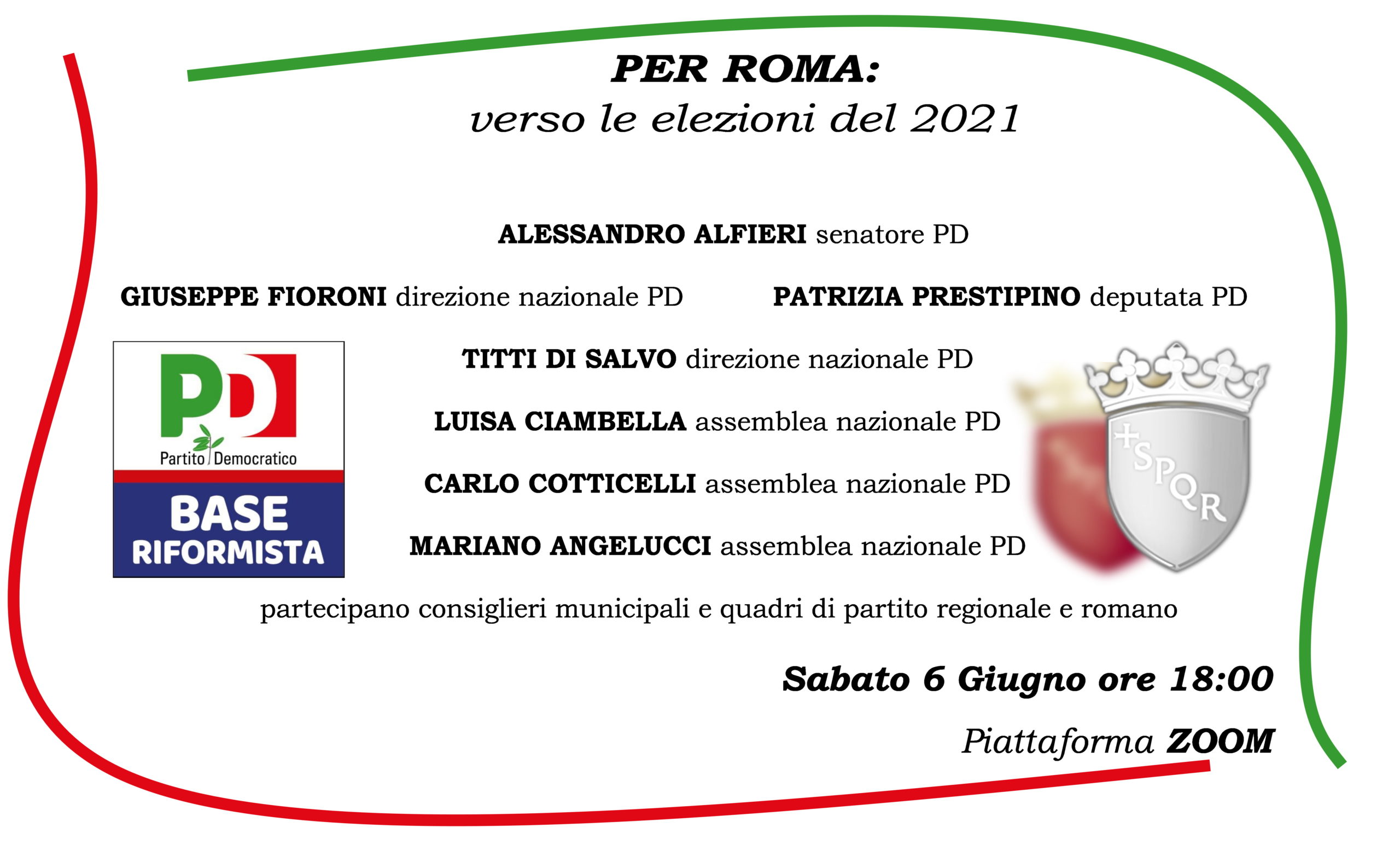 PER ROMA: verso le elezioni del 2021