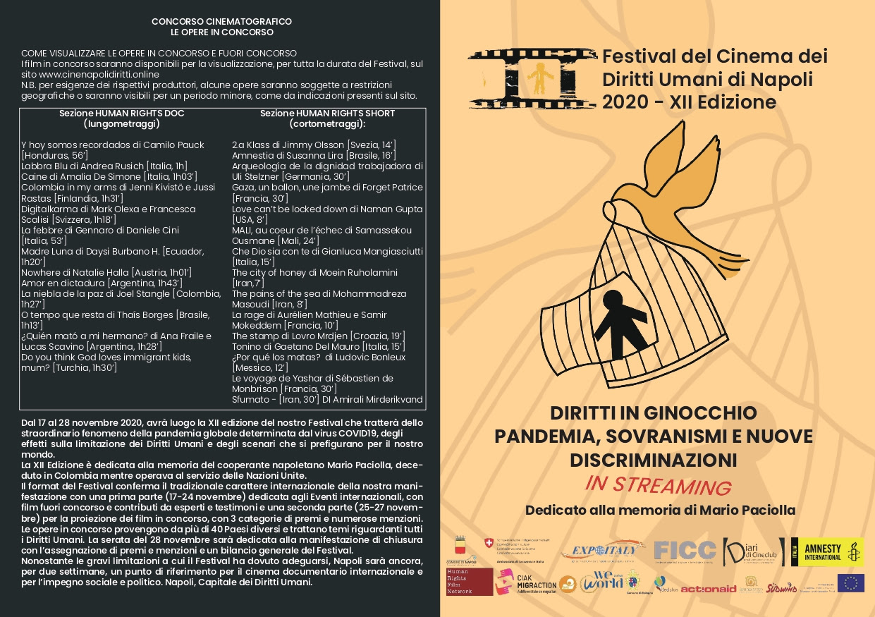 Cala il sipario sul XII Festival del Cinema dei Diritti Umani di Napoli: menzioni e premi
