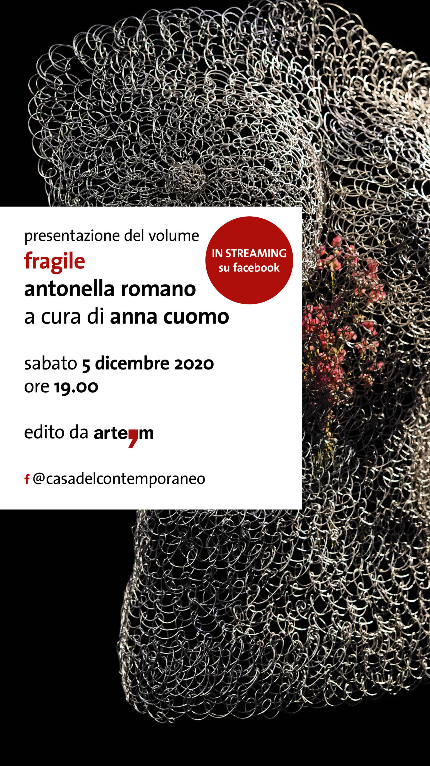 Fragile di Antonella Romano - presentazione del catalogo