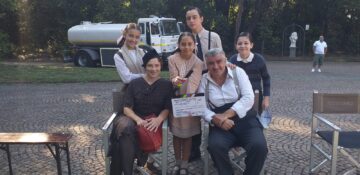 Dominique Donnarumma, dal set de “Il commissario Ricciardi” a quello della serie “Generazione 56k”