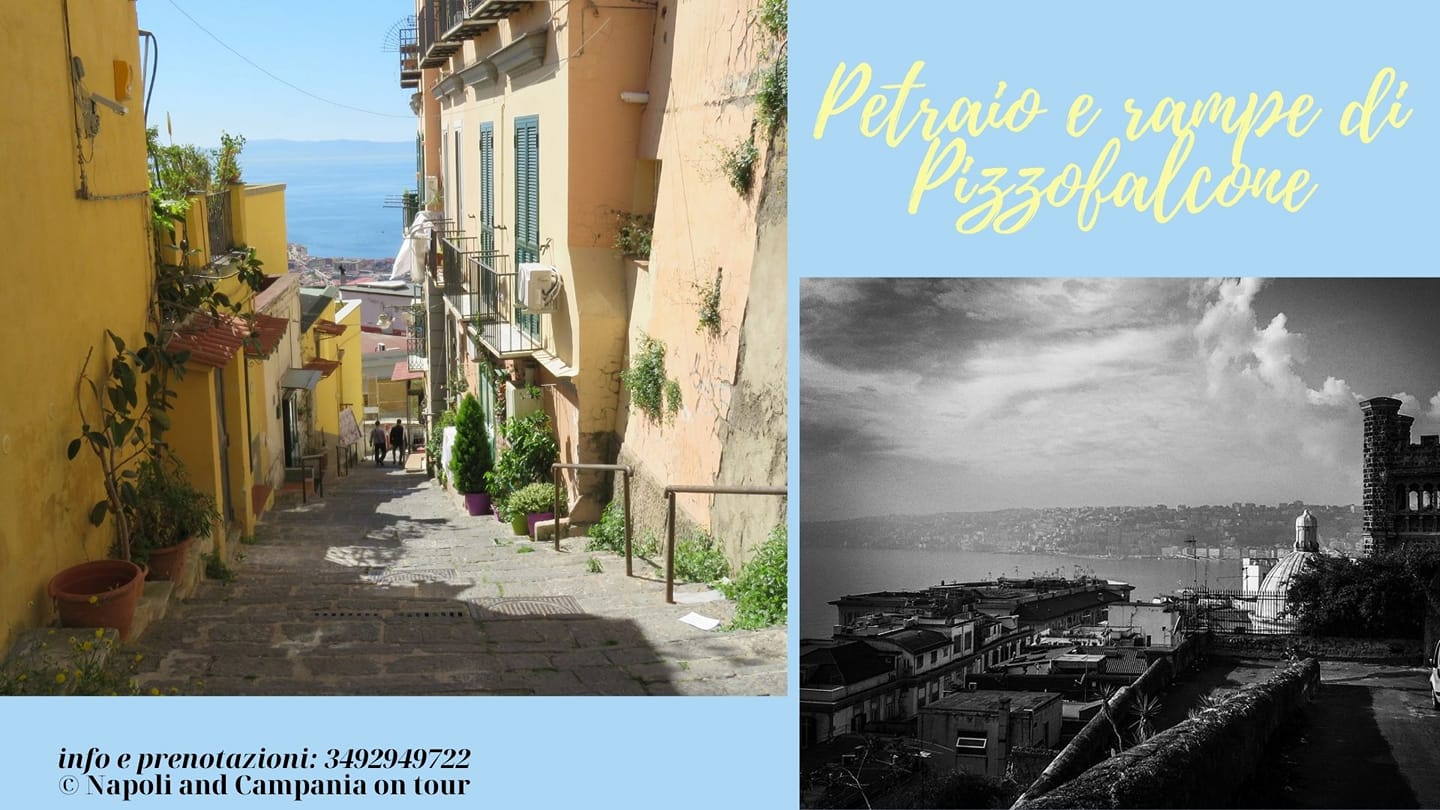 Visite Guidate, Petraio e rampe di Pizzofalcone:  c'è chi scende e c'è chi sale