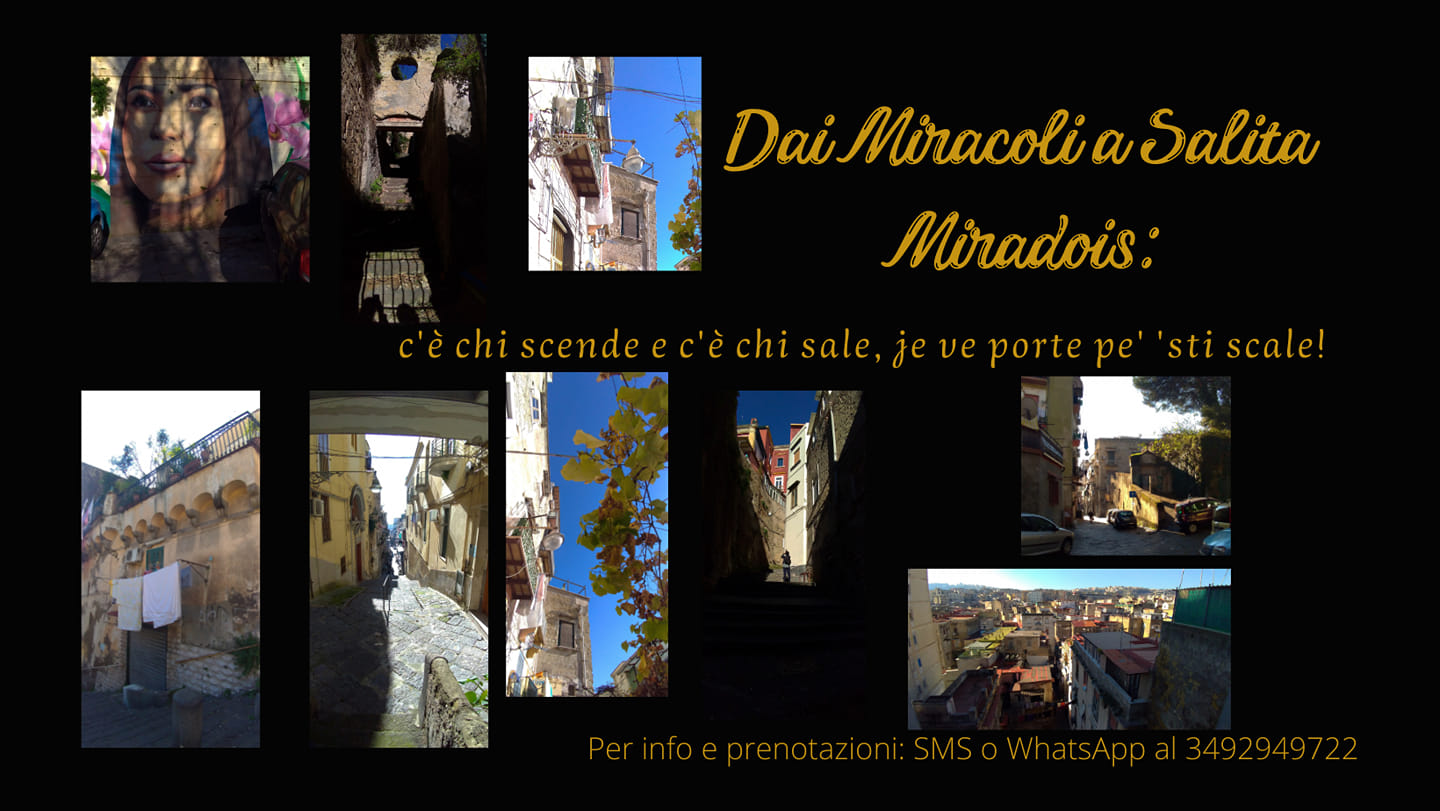 Dai Miracoli a Salita Miradois: c'è chi scende e c'è chi sale