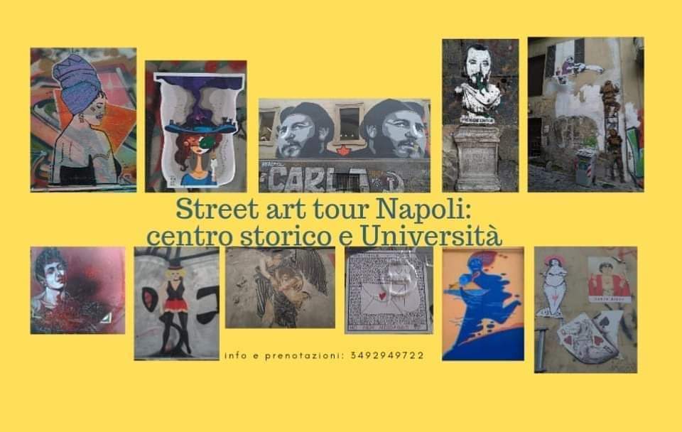 Visite Guidate, Street art tour Napoli: centro storico e zona universitaria