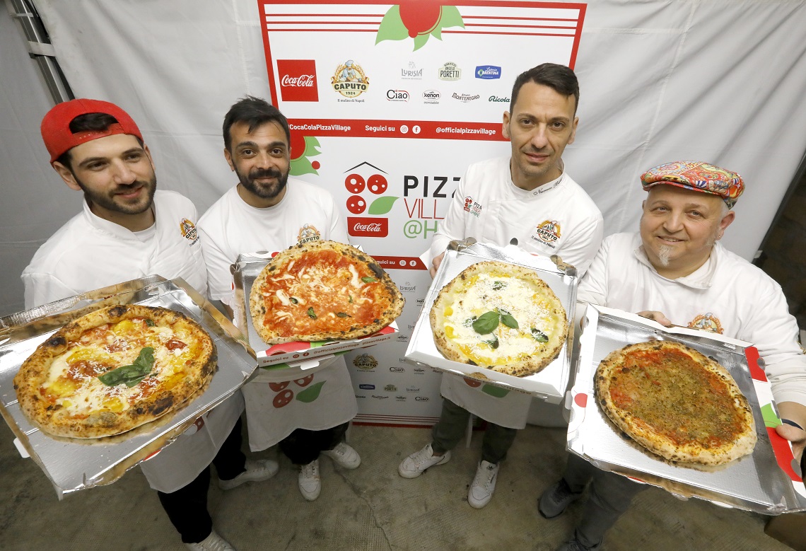 Sold out a Palermo per il Coca-Cola PizzaVillage@Home 2022