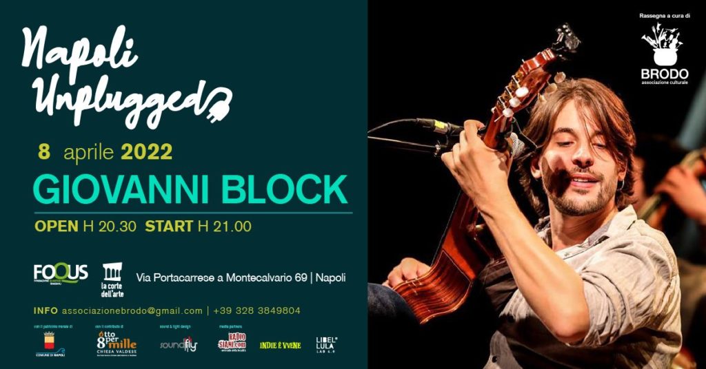 Napoli Unplugged, Giovanni Block in full band live 