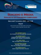 “Suicidio e media. Un fenomeno complesso”