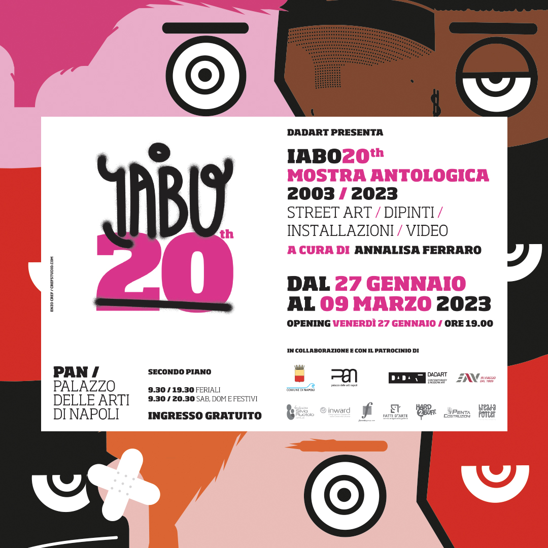 IABO 20th_Mostra antologica 2003/2023_PAN Palazzo delle Arti di Napoli