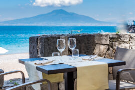 Celebrity dinner giapponese a Le Axidie di Vico Equense