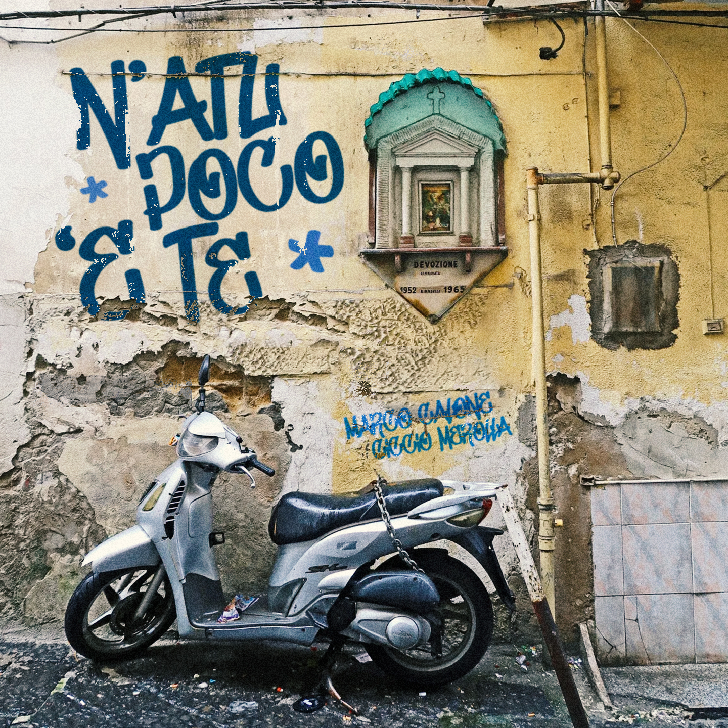 Il canto d'amore per Napoli di Marco Calone e Ciccio Merolla: online il videoclip "N'atu poco 'e te"