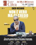 Al Teatro Cilea di Napoli in scena Enzo Decaro con la commedia “Non è vero ma ci credo” di Peppino De Filippo
