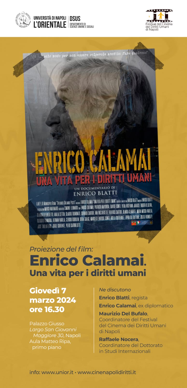 Incontro con Enrico Calamai, per non dimenticare i “desaparecidos” e comprendere gli orizzonti dell’Argentina di oggi